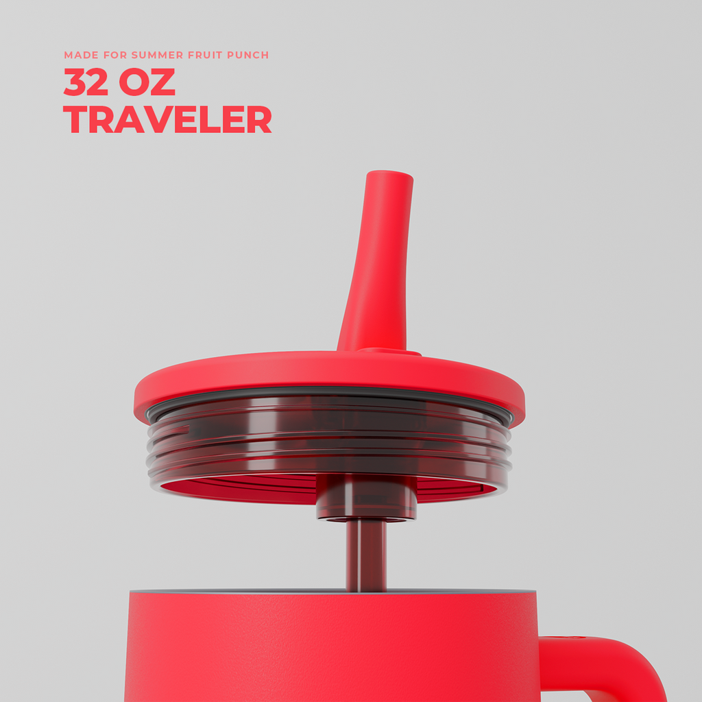 Fruit Punch Removable Traveler Lid (32oz) - TRVL32-FruitPunch-WPI-3